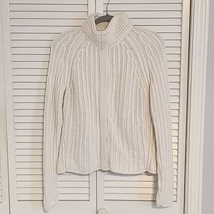 Banana Republic cotton & cashmere cardigan sweater